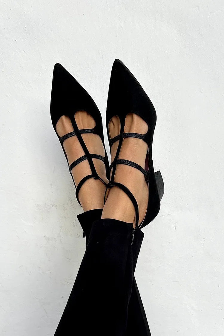 CAMILLA - Pointed Ballerinas