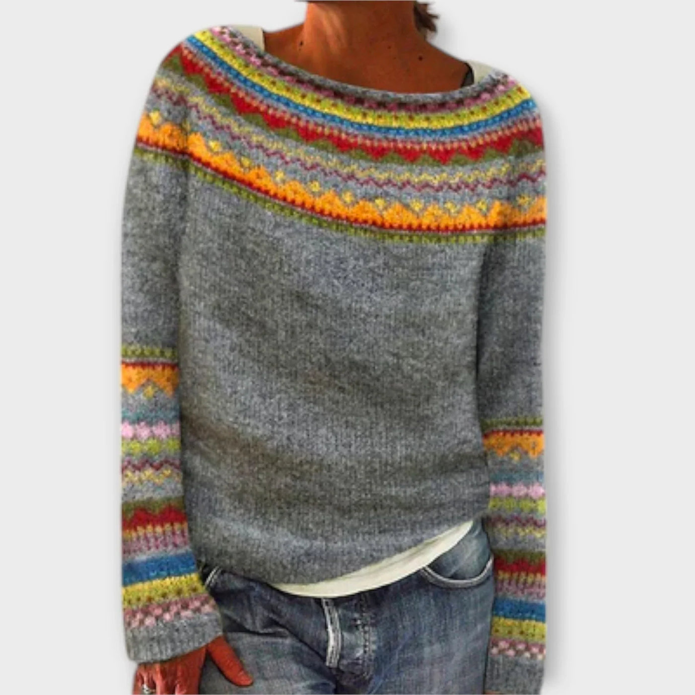 Penelope - Retro Knit Sweater