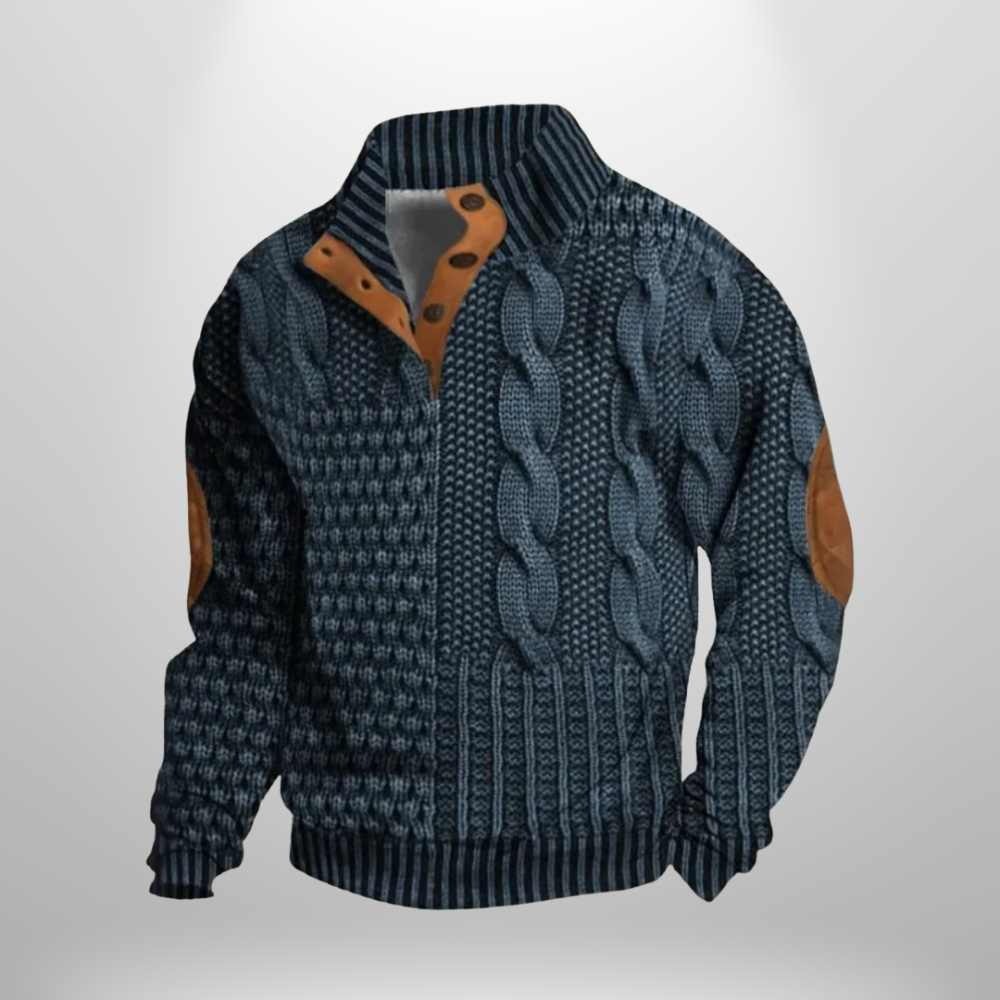 Riccardo - high neck sweatshirt