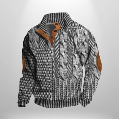 Riccardo - high neck sweatshirt