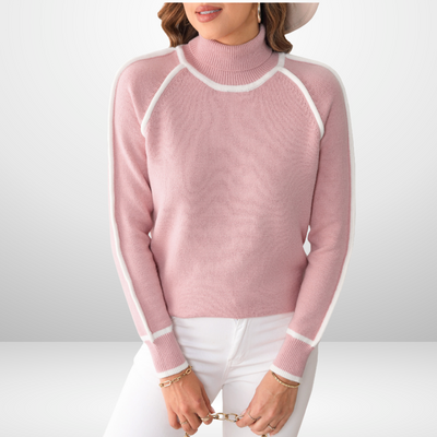 Laluna® | Warm polo neck jumper