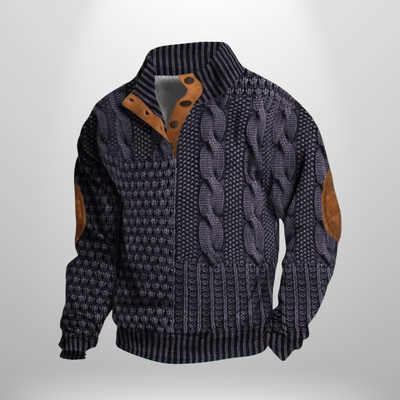 Riccardo - high neck sweatshirt