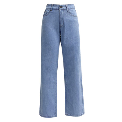 Laluna® | Blue Straight Jeans