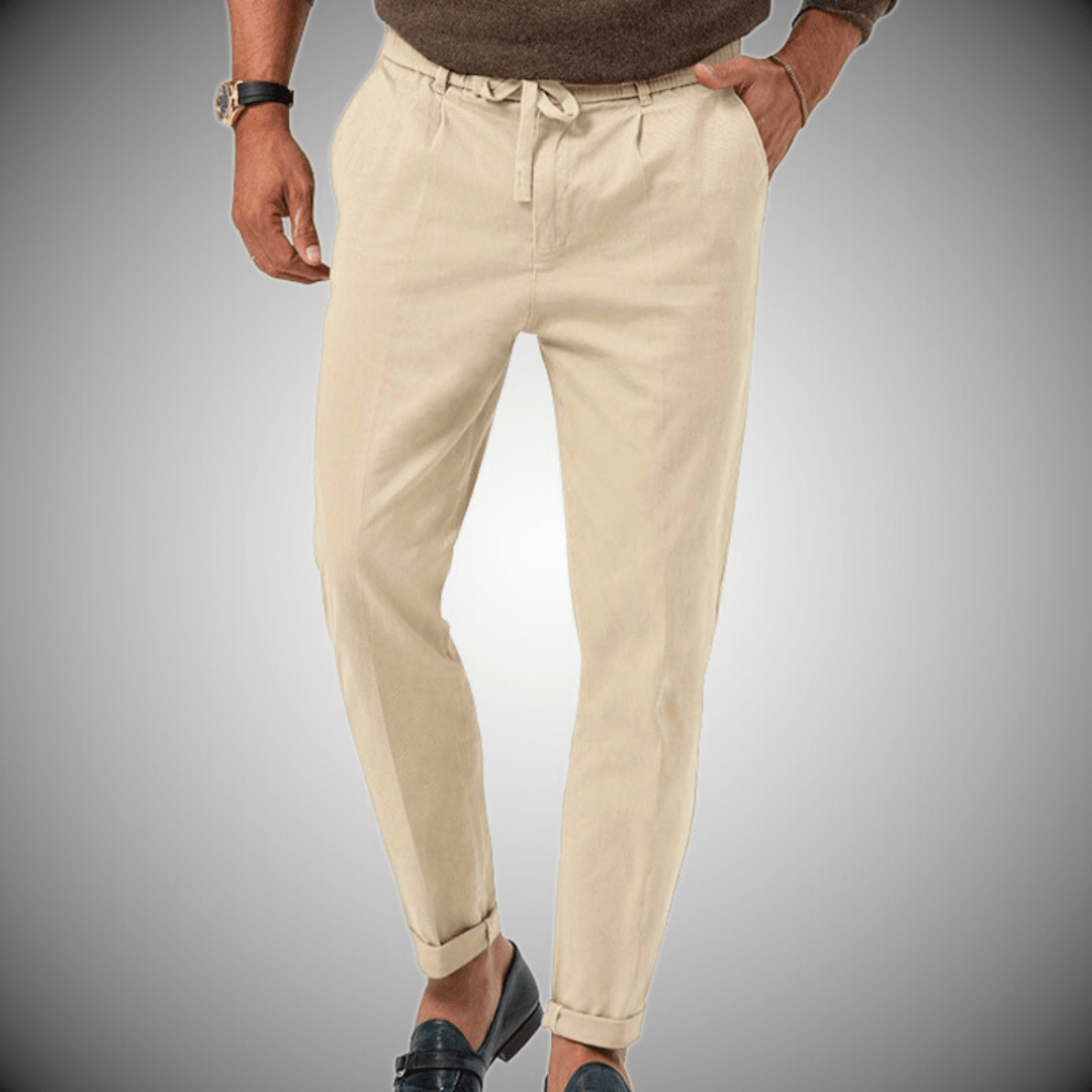 Loris - Comfortable Linen Trousers