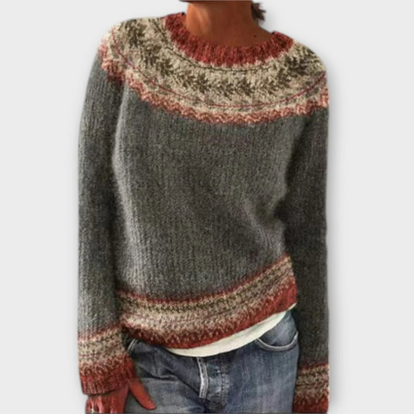 Penelope - Retro Knit Sweater