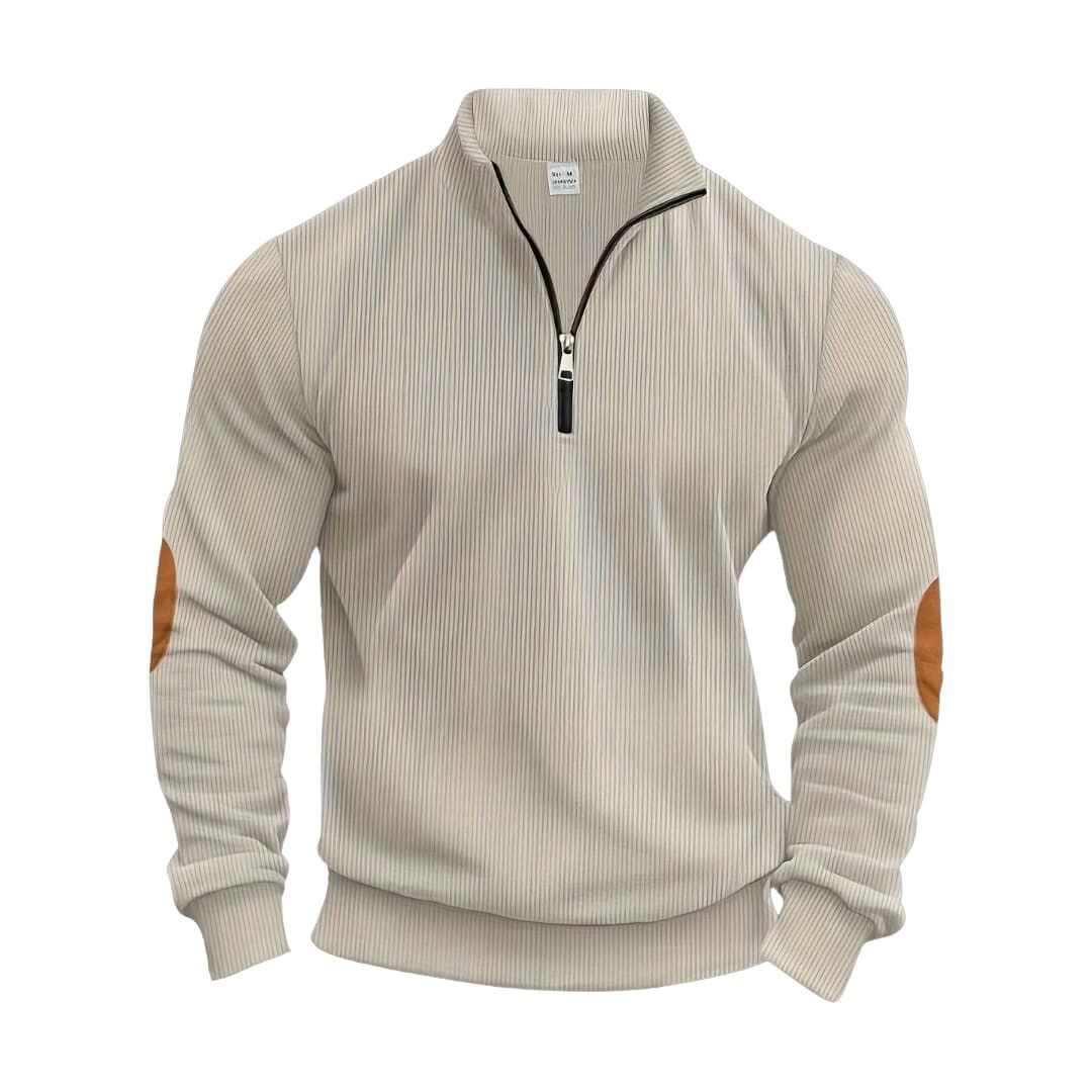 Laluna® | Stylish Jumper with Half Zip