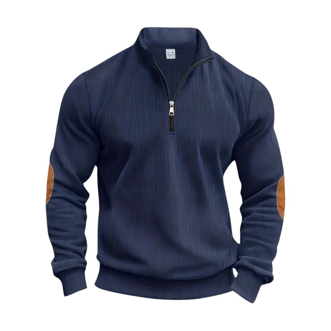 Laluna® | Stylish Jumper with Half Zip