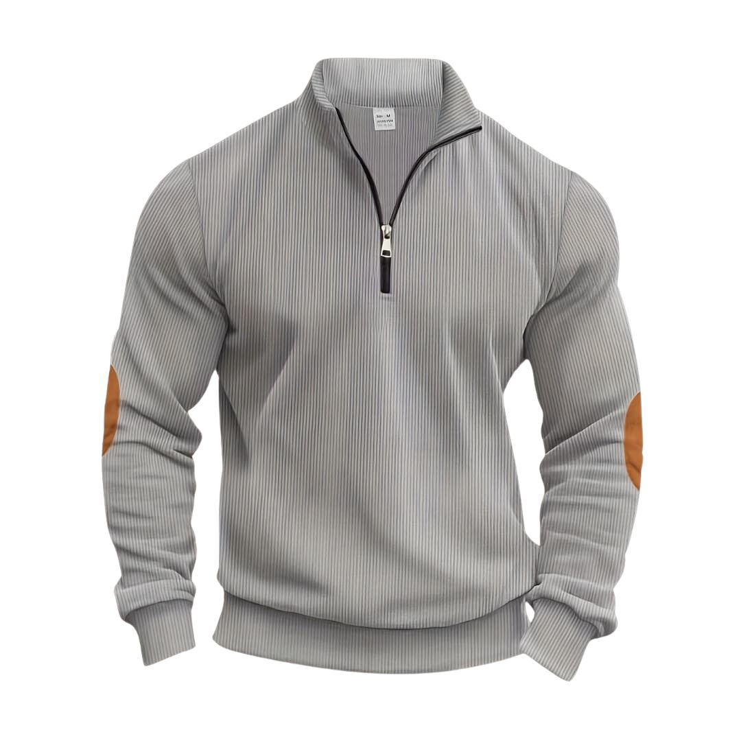 Laluna® | Stylish Jumper with Half Zip