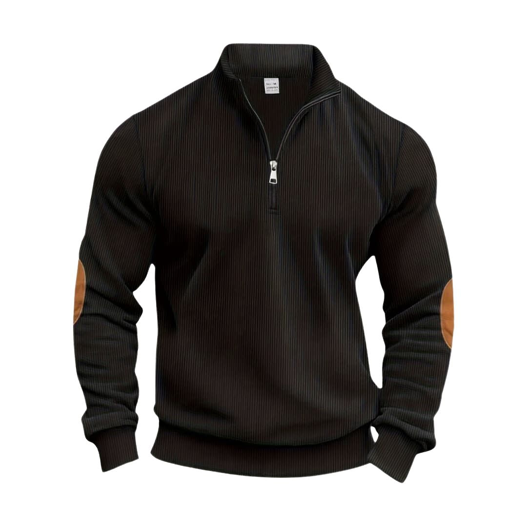 Laluna® | Stylish Jumper with Half Zip