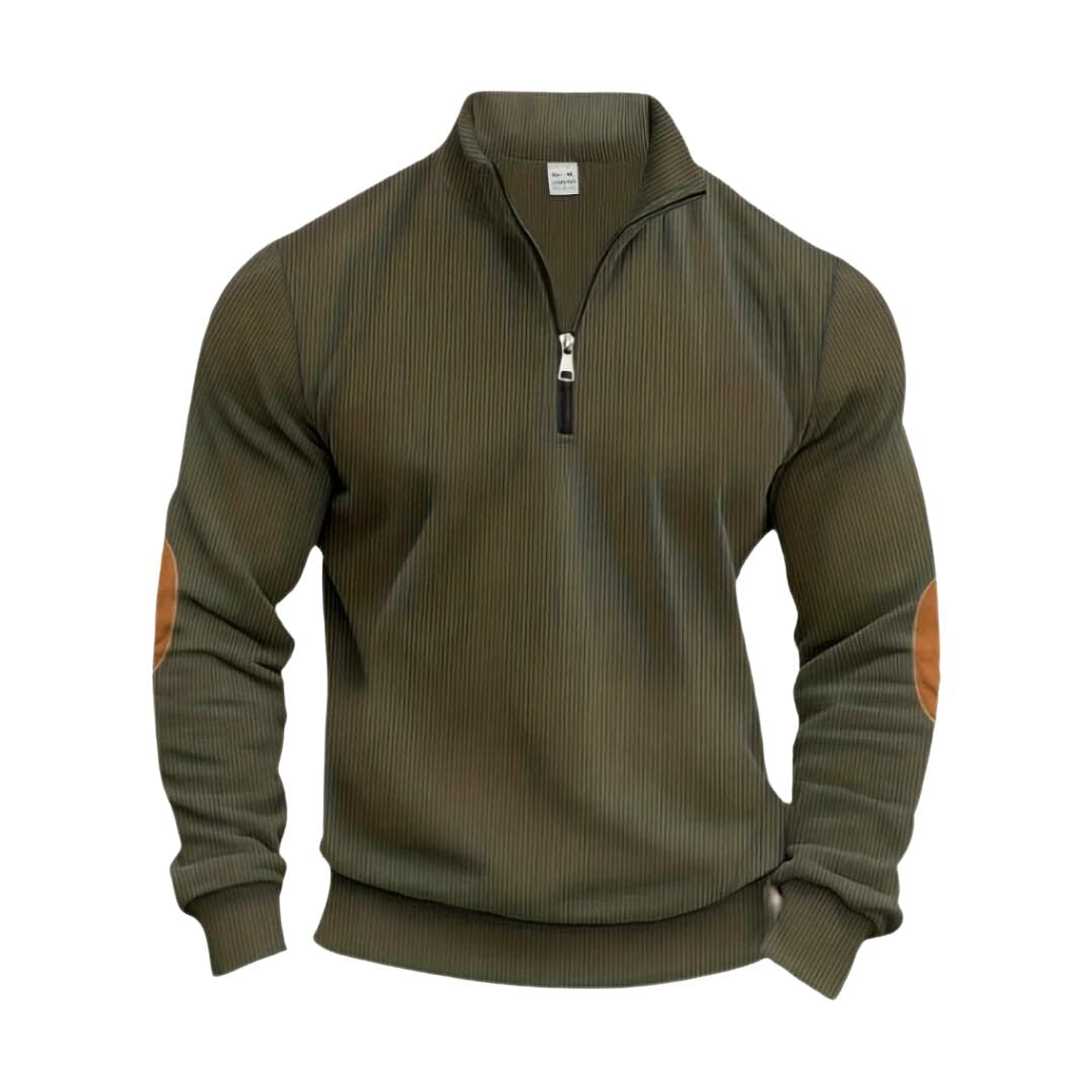 Laluna® | Stylish Jumper with Half Zip