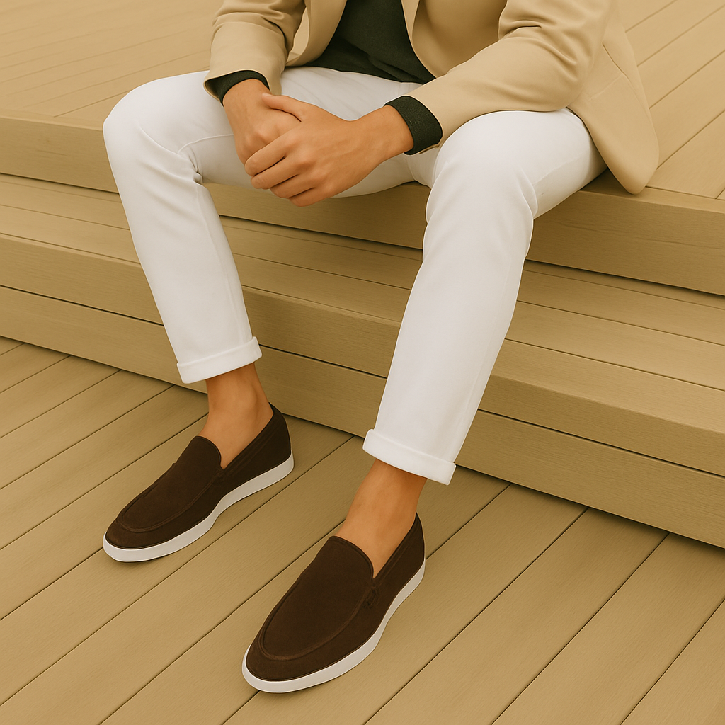 Chic Suede Loafers